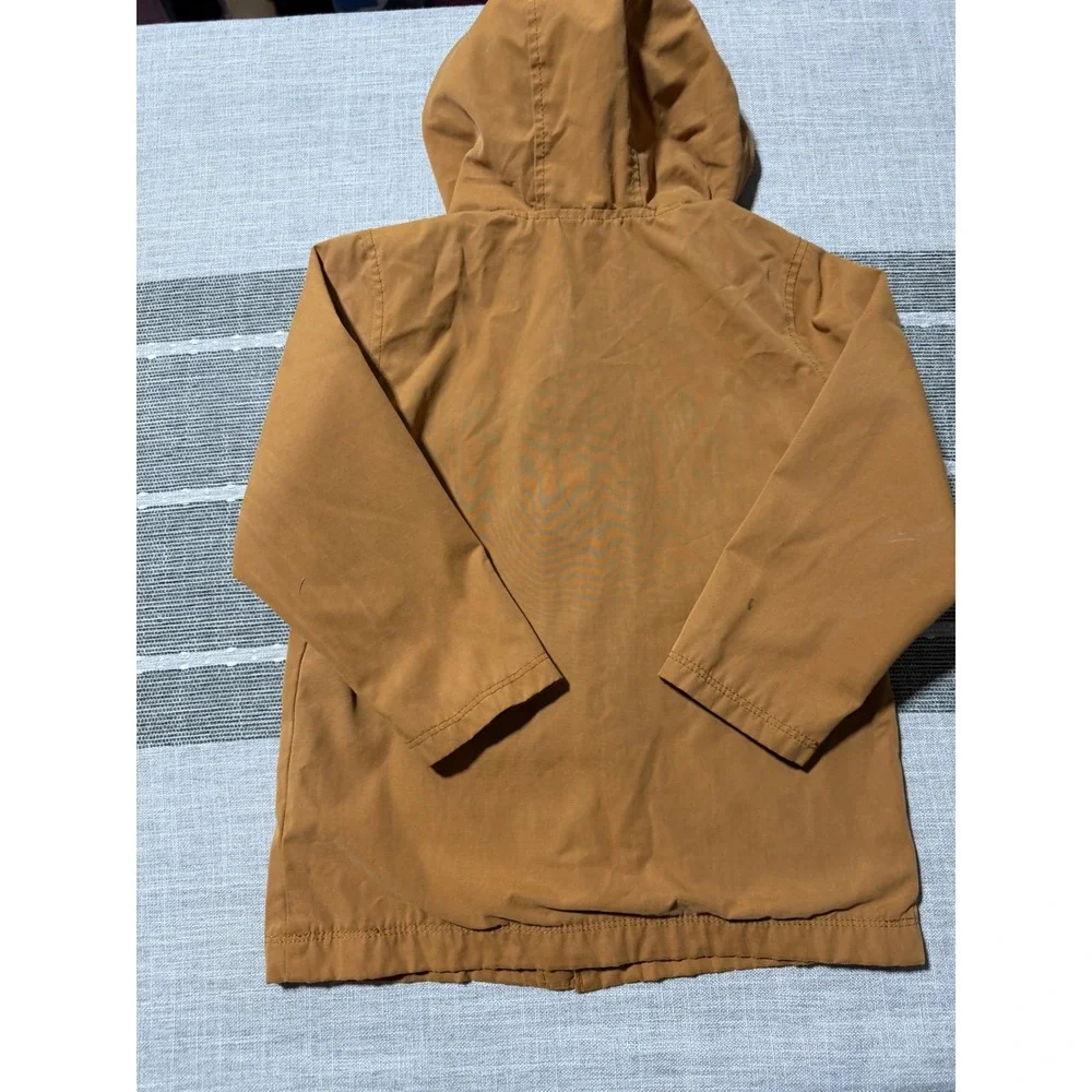 Kids Old Navy‎ Hooded Utility Jacket Mustard Yellow Size 5T